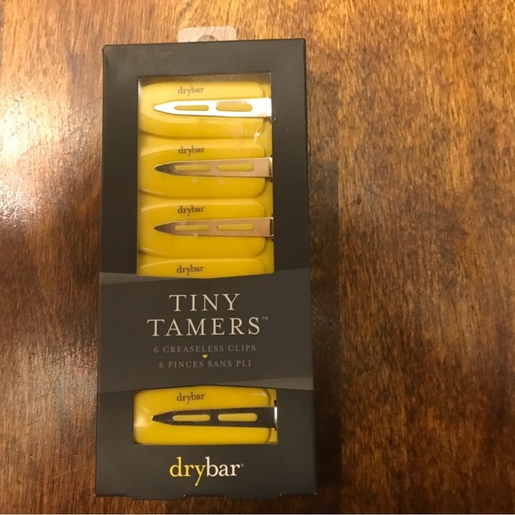 Drybar Tiny Tamers Creaseless Clips - Yellow - Picture 1 of 2